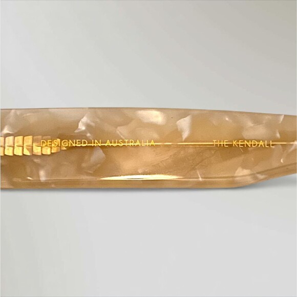 BANBE Eyewear The Kendall Sunglasses Pearl Designed In Australia Square Trendy - Picture 10 of 10